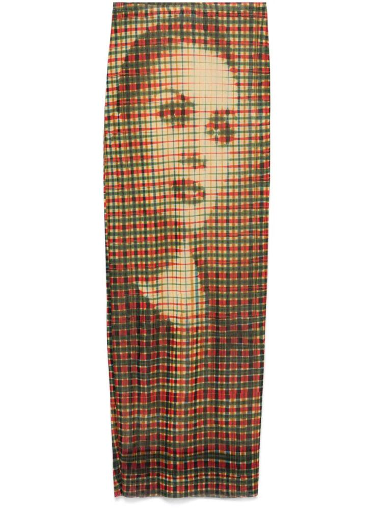 Jean Paul Gaultier face-print skirt - Neutrals Cover