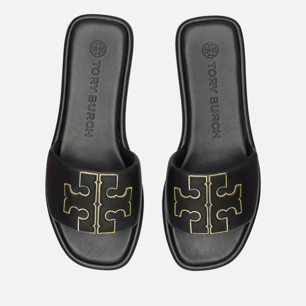 Tory Burch Women's Leather Sport Slide Sandals Cover