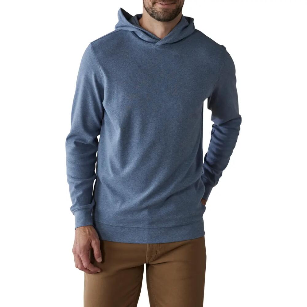 The Normal Brand Puremeso Essential Hoodie in Slate Blue Cover