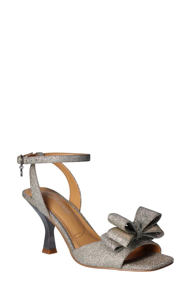 J. Reneé Nishia Ankle Strap Sandal in Pewter Cover