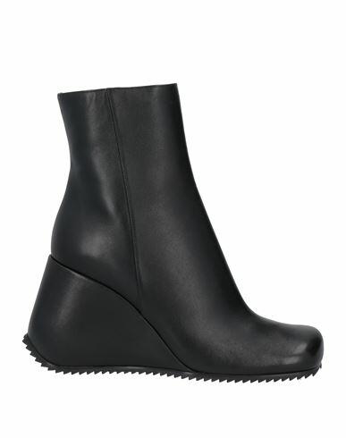 Si Rossi By Sergio Rossi Woman Ankle boots Black Leather Cover