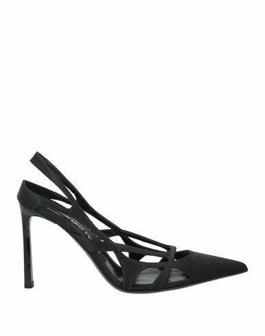 Sergio Rossi Woman Pumps Black Textile fibers Cover