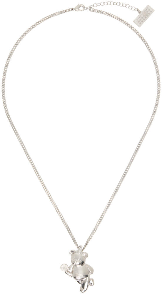 MM6 Maison Margiela Silver Pendant Necklace Cover