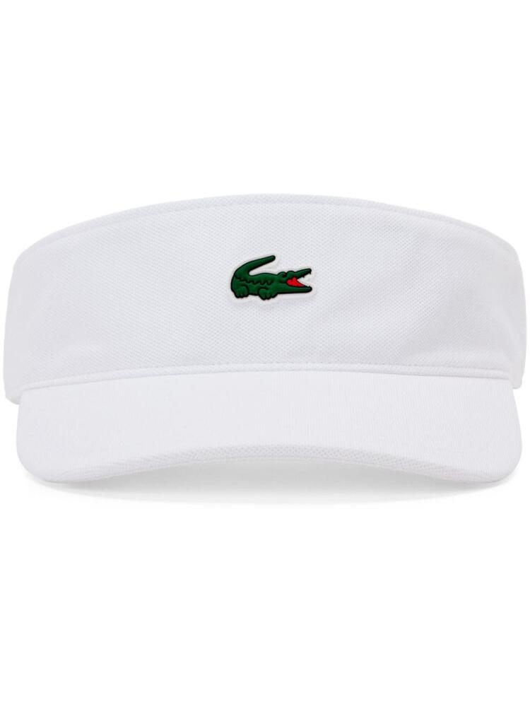 Lacoste logo cap - White Cover