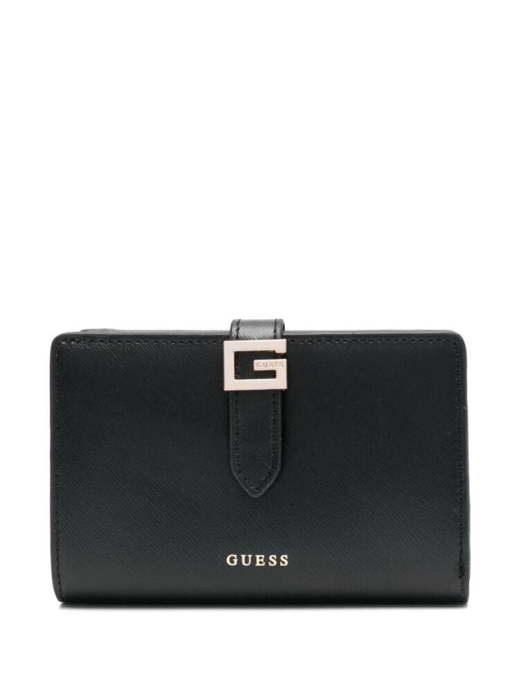 GUESS USA logo-lettering wallet - Black Cover