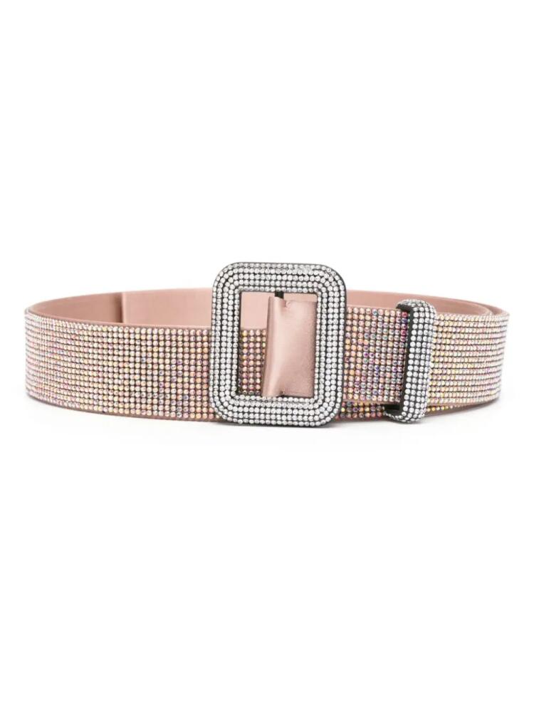 Benedetta Bruzziches Venus rhinestone-embellished belt - Pink Cover