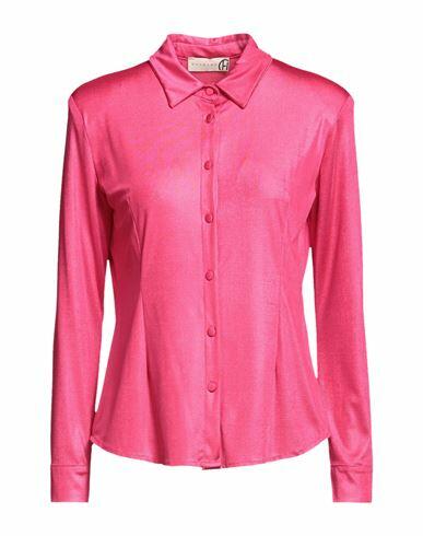 Haveone Woman Shirt Fuchsia Polyester, Elastic fibres Cover