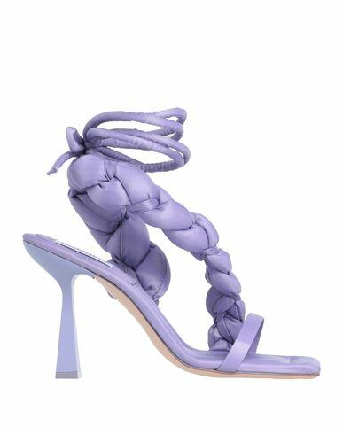 Sebastian Milano Woman Sandals Light purple Textile fibers Cover