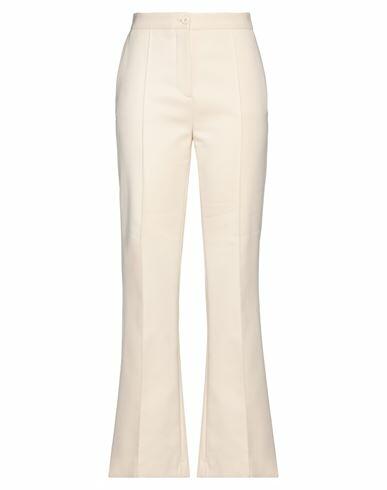 See By Chloé Woman Pants Ivory Cotton, Polyester, Viscose, Elastane Cover