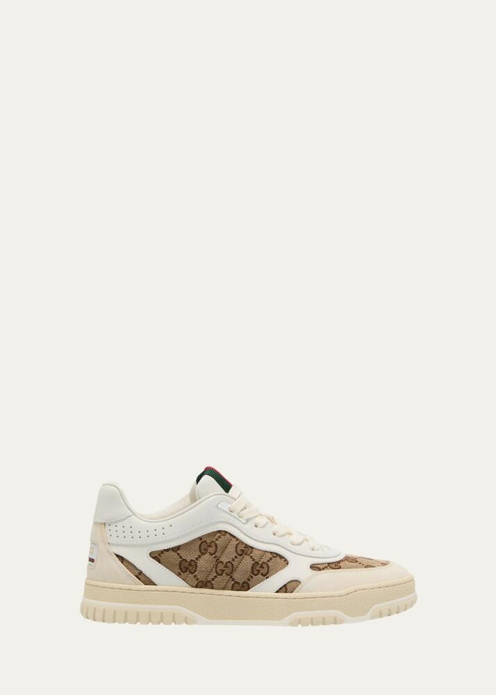 Gucci ReWeb GG Low-Top Leather Sneakers Cover