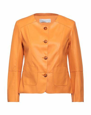 Bully Woman Blazer Orange Soft Leather Cover