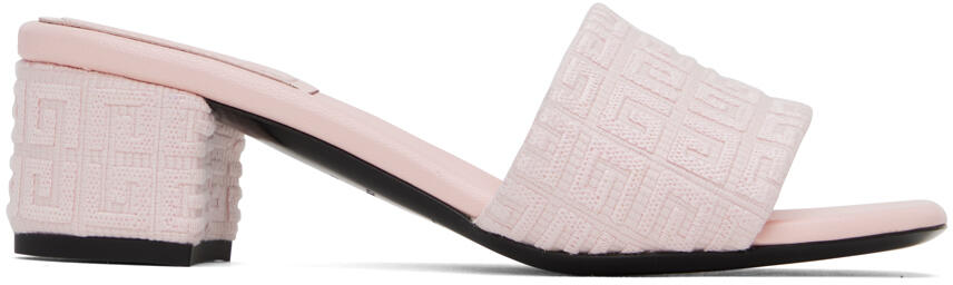 Givenchy Pink 4G Mule Sandals Cover