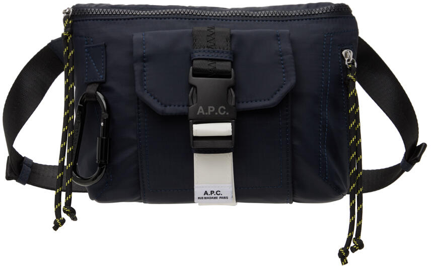 A.P.C. Navy Trek Bum Bag Cover