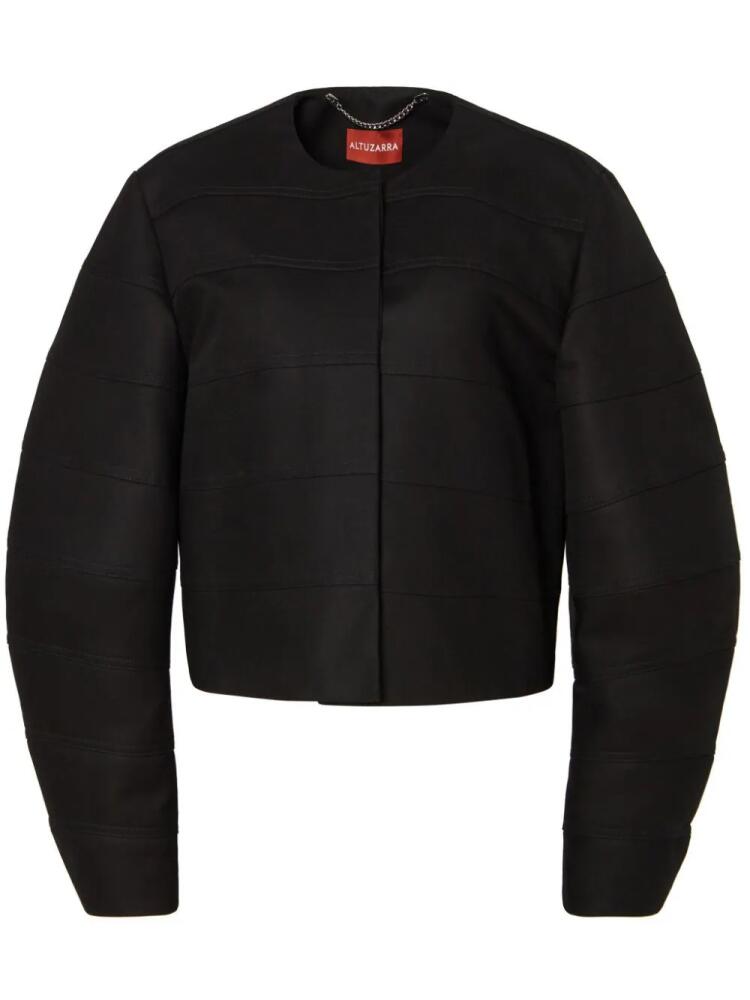 Altuzarra Turner wide-sleeve jacket - Black Cover