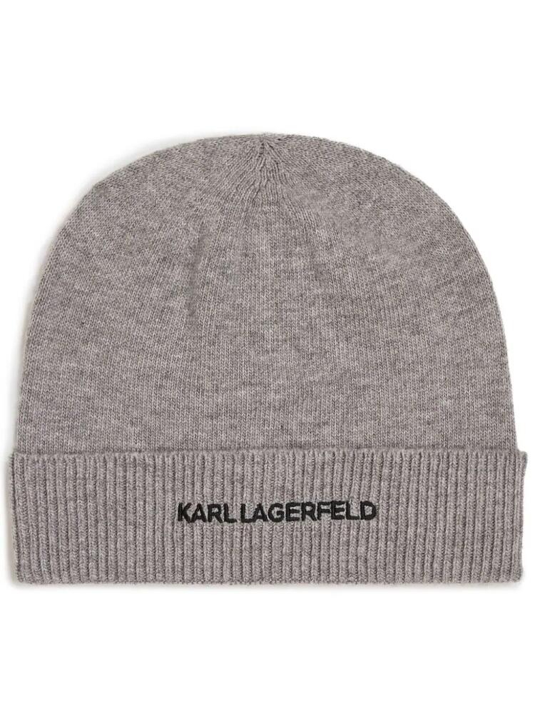 Karl Lagerfeld Essential beanie - Grey Cover