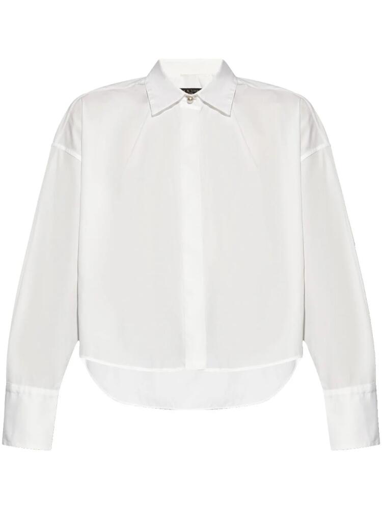 rag & bone long-sleeve cotton shirt - White Cover