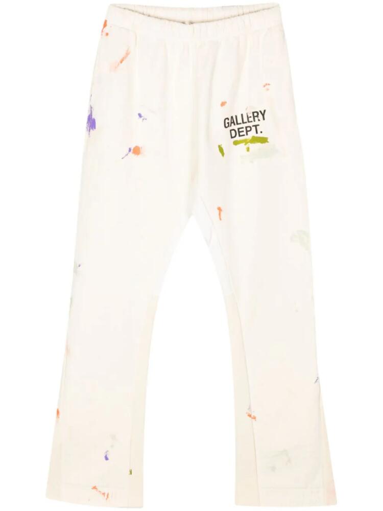 GALLERY DEPT. hand-painted flared trousers - Neutrals Cover