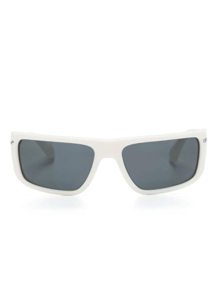 Off-White Eyewear logo-print rectangle-frame sunglasses Cover