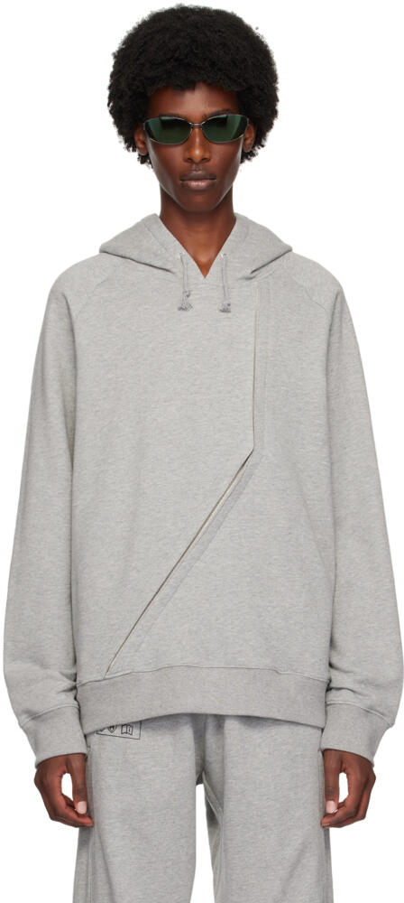 Olly Shinder Gray Split Hoodie Cover