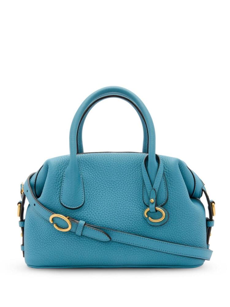 Oscar de la Renta The Mini Dahlia tote bag - Blue Cover