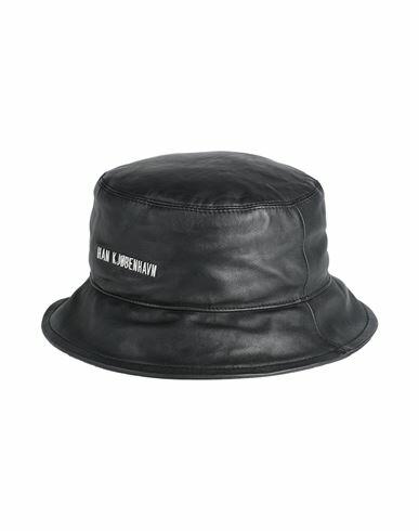 Han Kjøbenhavn Man Hat Black Lambskin Cover