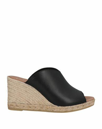 Gaimo Woman Espadrilles Black Soft Leather Cover