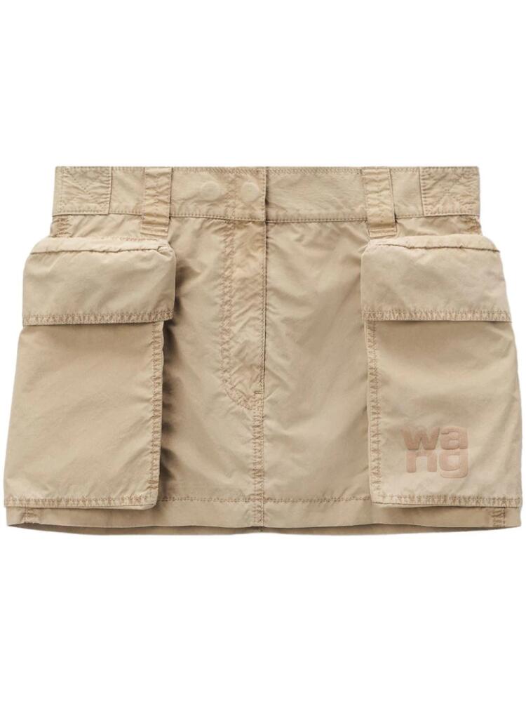 Alexander Wang cargo mini skirt - Neutrals Cover