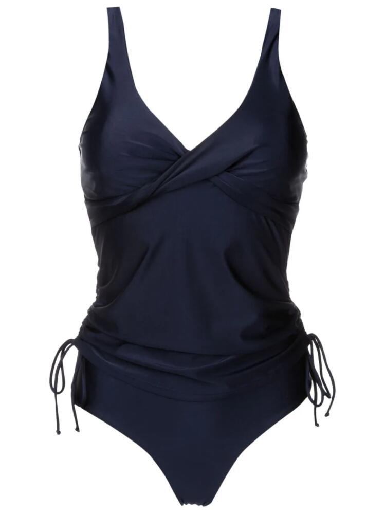 Lygia & Nanny Bruma twist-detail tankini - Blue Cover