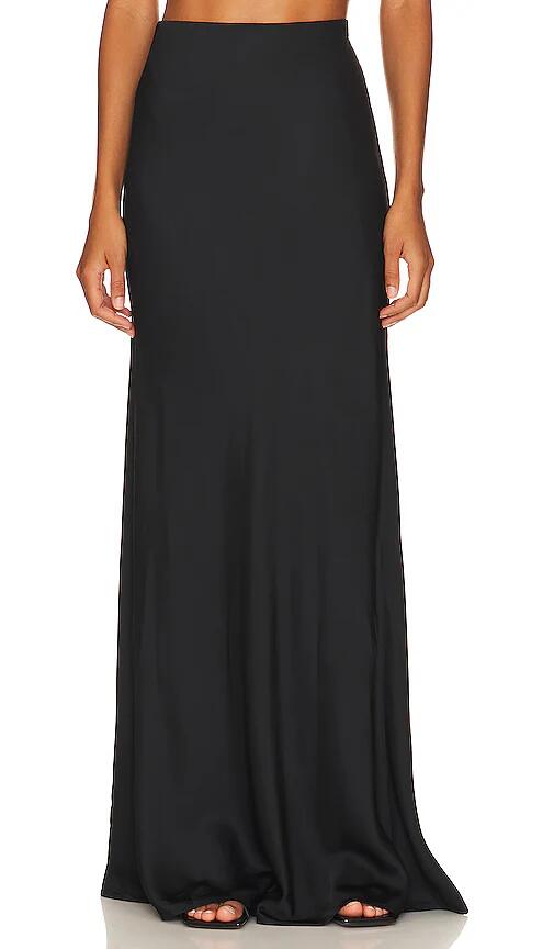 L'AGENCE Zeta Skirt in Black Cover