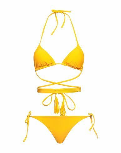 Smmr Woman Bikini Orange Polyamide, Elastane Cover