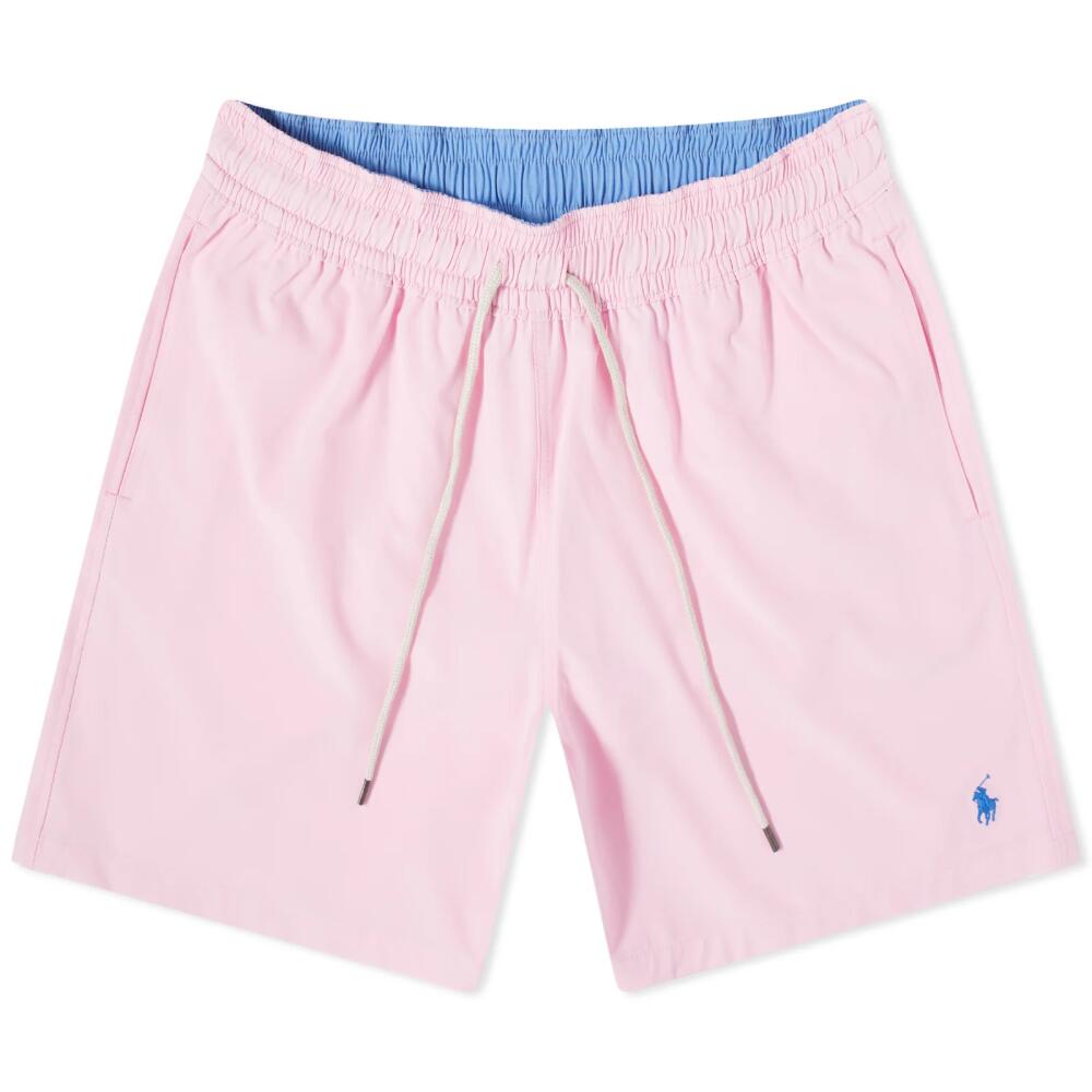 Polo Ralph Lauren Men's Traveler Swim Short in Carmel Pink Cover