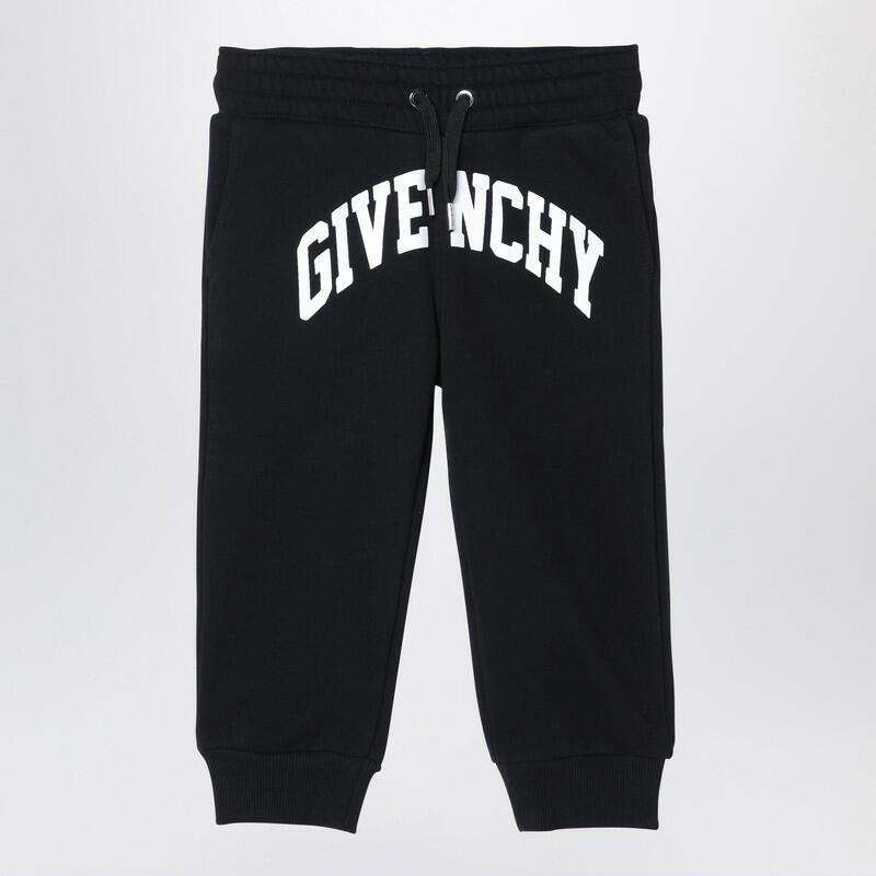 Givenchy Black jogging trousers with logo Cover