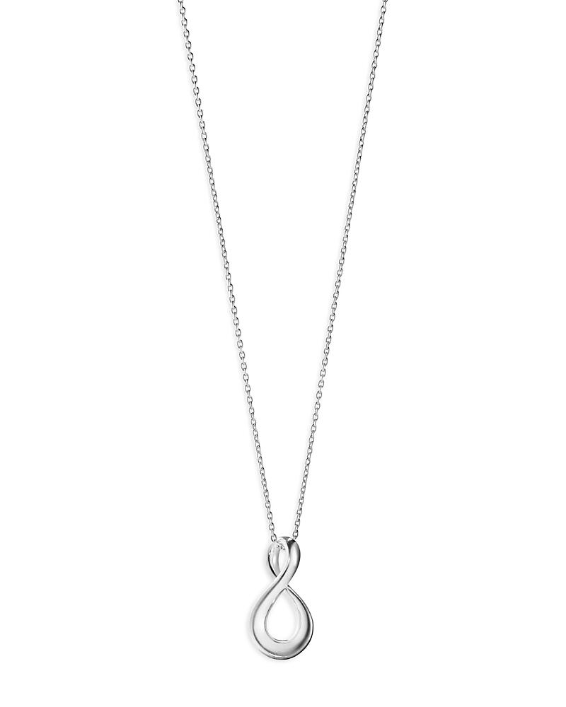 Georg Jensen Sterling Silver Infinity Pendant Necklace, 17.72 Cover