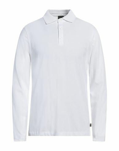 Lab. Pal Zileri Man Polo shirt White Cotton Cover