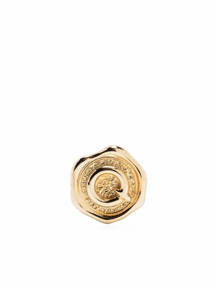 Maria Black Letter Q coin - Gold Cover