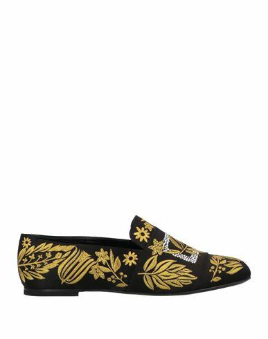 Roger Vivier Woman Loafers Black Textile fibers Cover