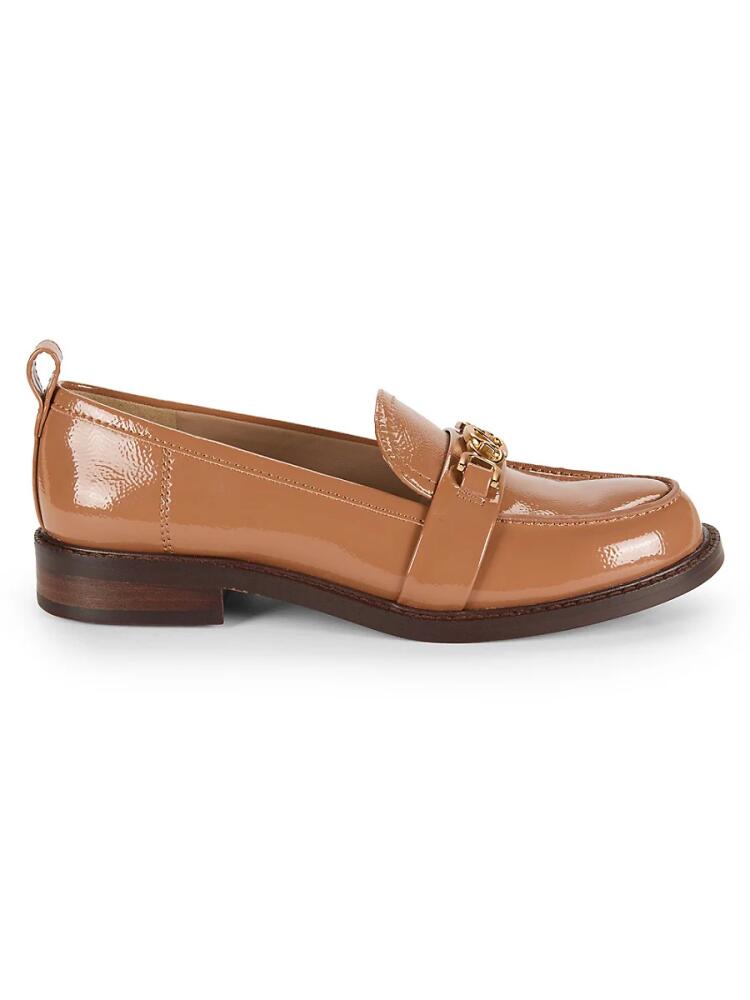 Sam Edelman Women's Christy Apron Toe Bit Loafers - Camel Cover