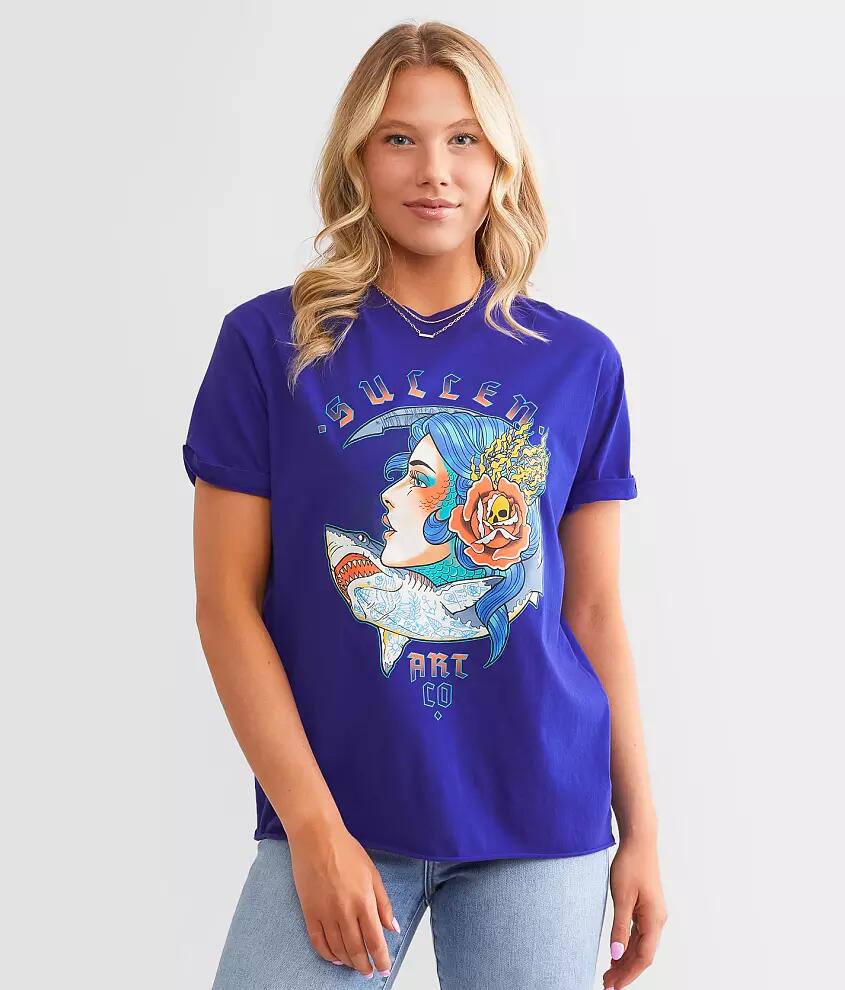 Sullen Siren Sharks T-Shirt Cover