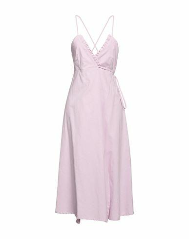 Katia Giannini Woman Midi dress Lilac Cotton, Polyester Cover