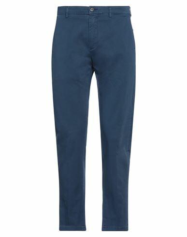 Department 5 Man Pants Slate blue Cotton, Elastane Cover