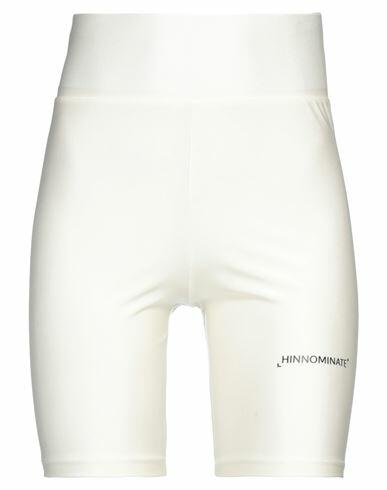 Hinnominate Woman Leggings Ivory Polyamide, Elastane Cover