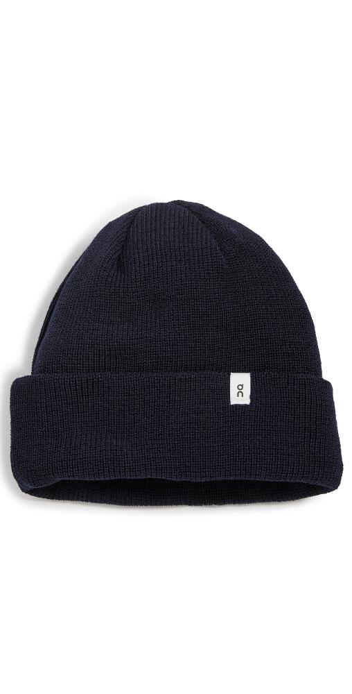 On Merino Beanie Navy Cover