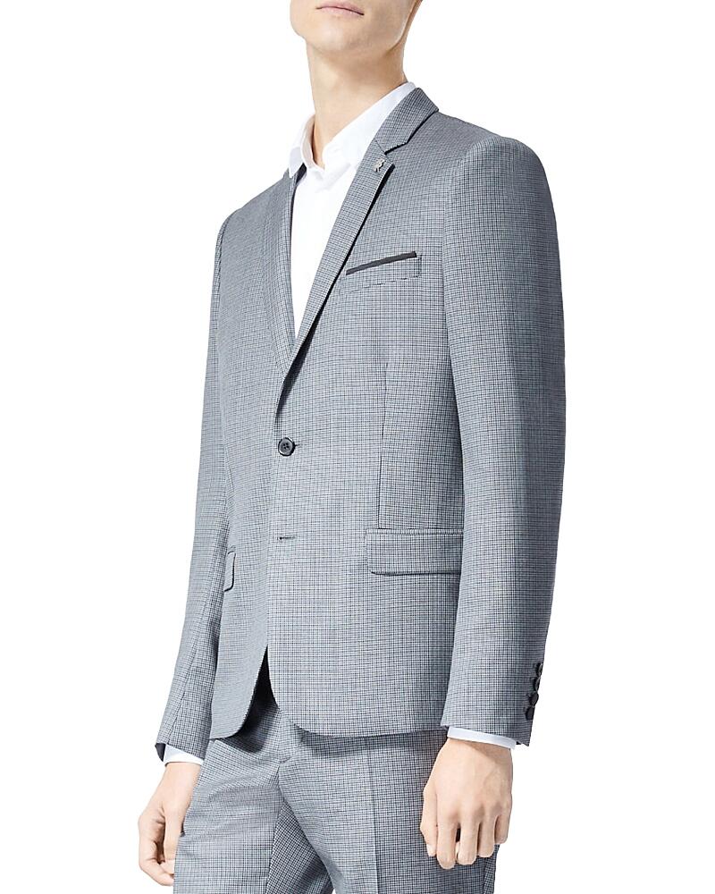 The Kooples Houndstooth Wool Blazer Cover