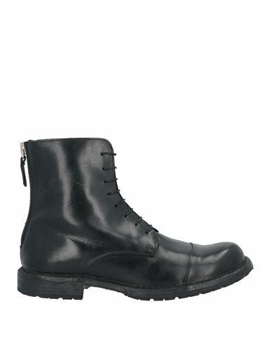 Moma Man Ankle boots Black Leather Cover