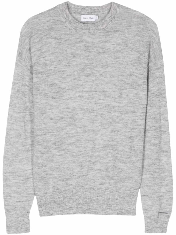 Calvin Klein mélange sweater - Grey Cover