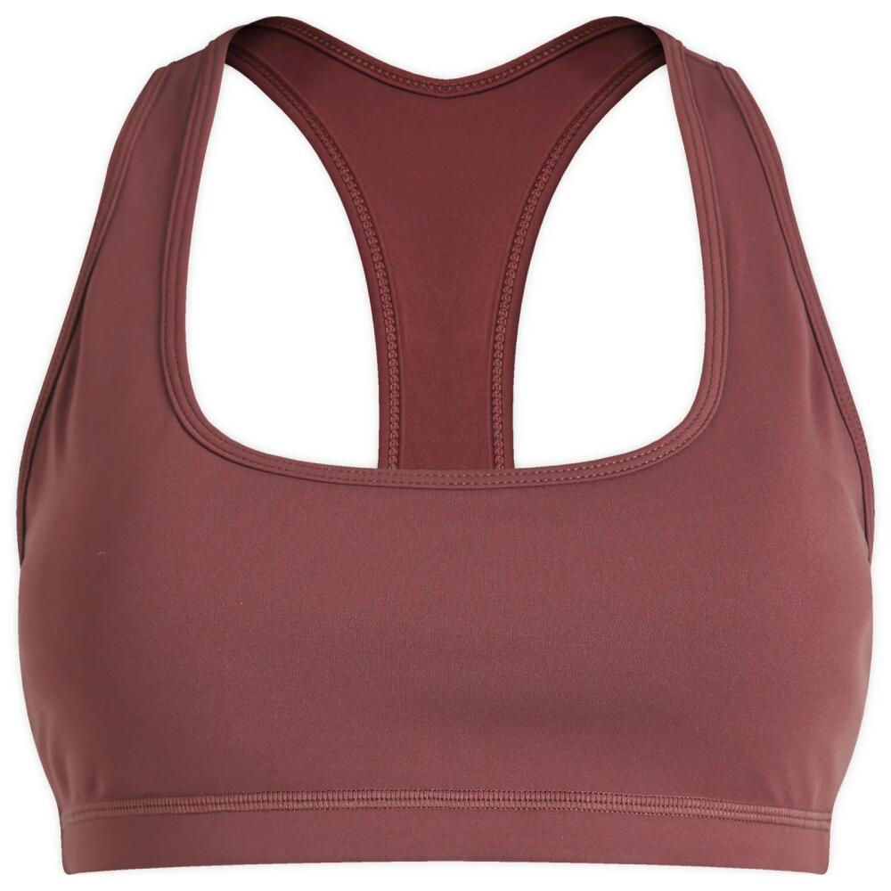 Adanola Women's Ultimate Scoop Neck Bralette in Burgundy Cover