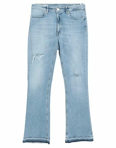 Dondup Woman Jeans Blue Organic cotton, Elastane Cover