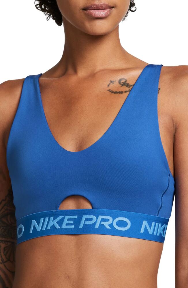 Nike Indy Sports Bra in Hyper Royal/University Blue Cover