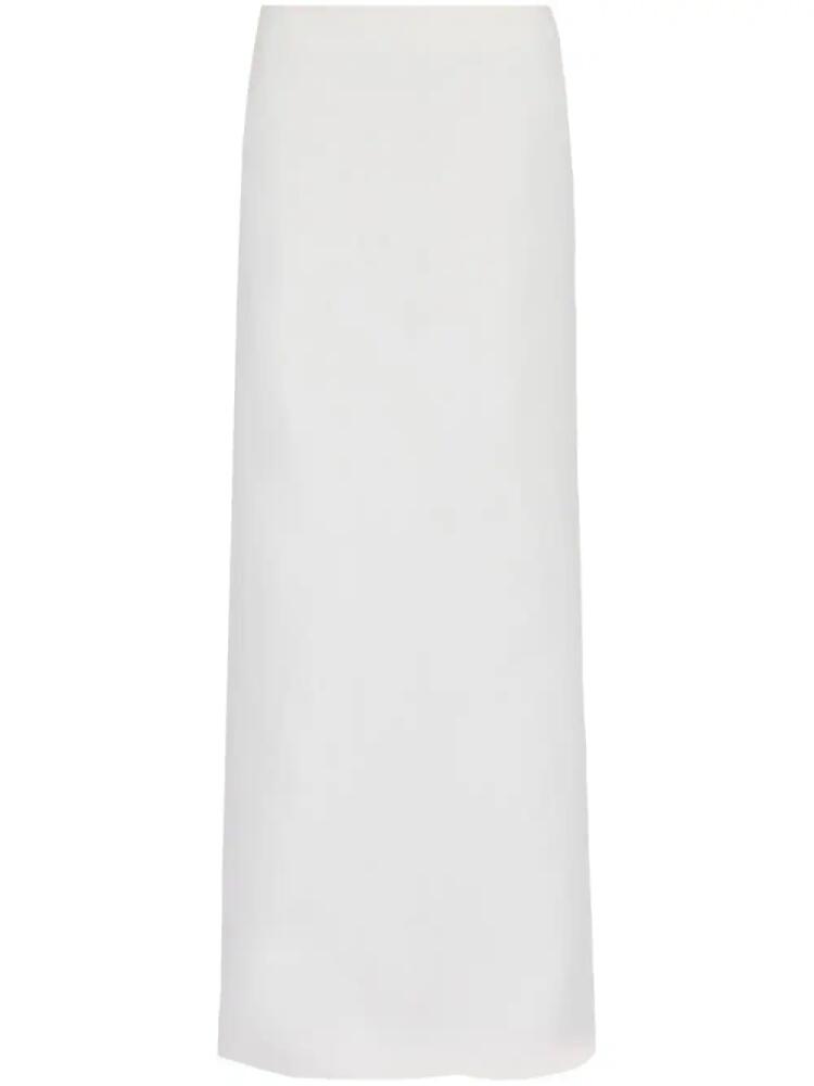 Ferragamo high-waisted maxi skirt - White Cover