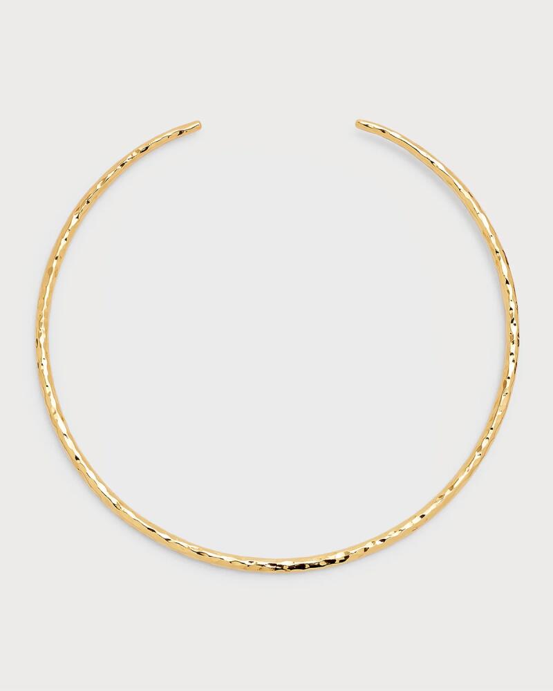 NEST Jewelry Hammered Gold Collar Cover